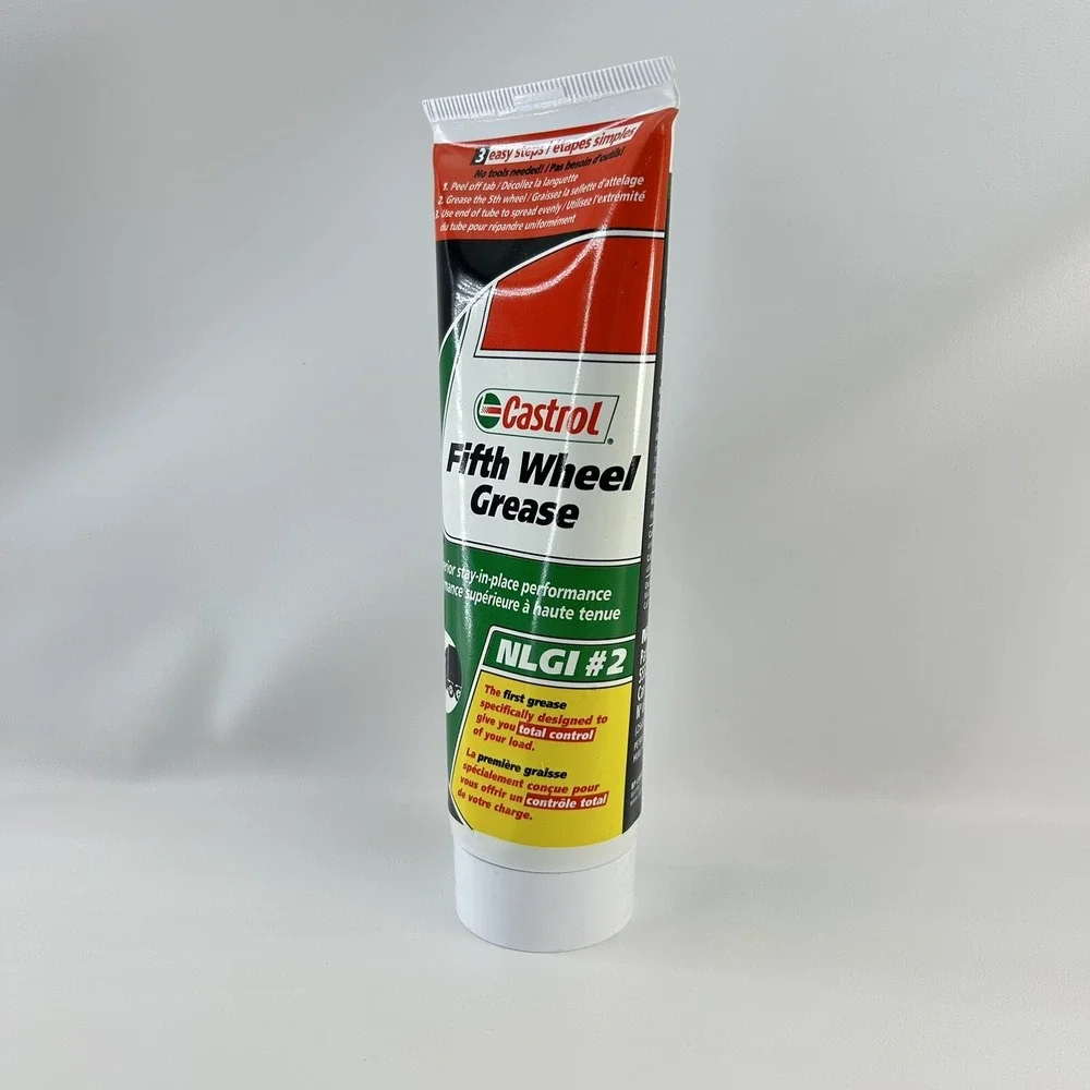1 x Castrol 5th Wheel Grease NLGI #2 Camper Semi-Truck Goose Neck Trailer 8 oz